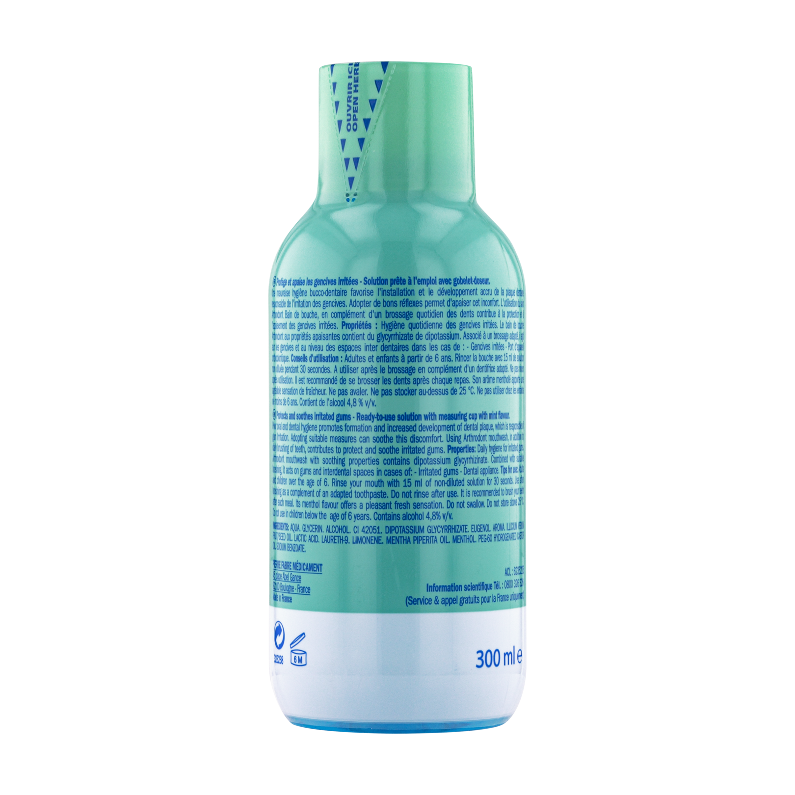 Arthrodont - bain de bouche gencives sensibles