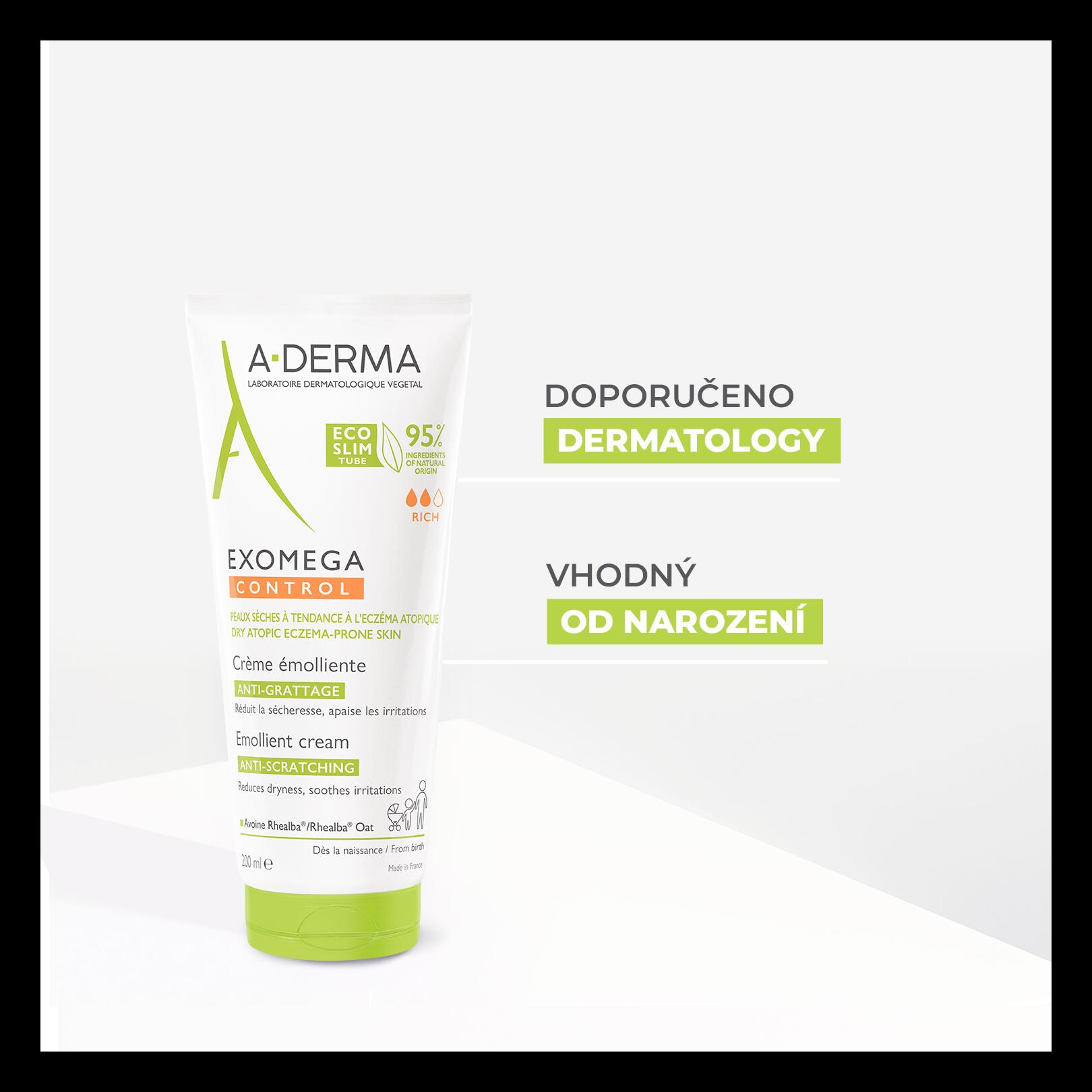 Emolienční krém proti škrábání