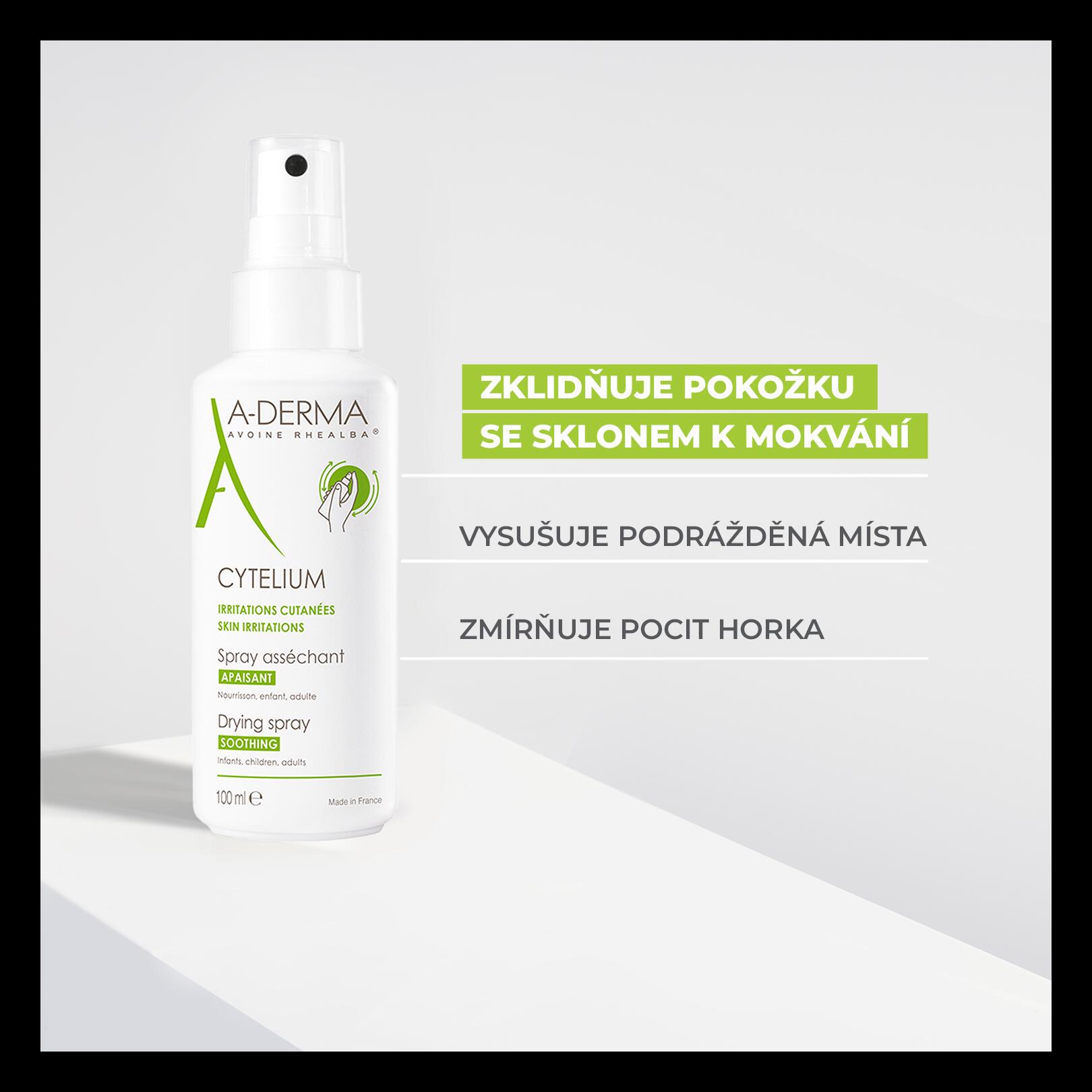 Zklidňující vysušující sprej