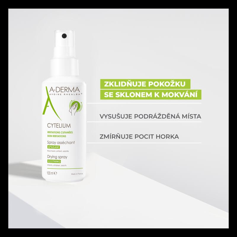 Zklidňující vysušující sprej