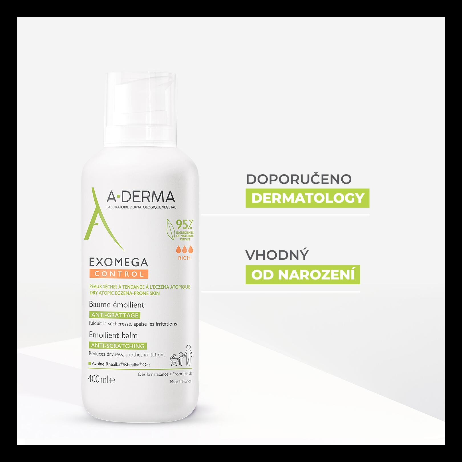 Emolienční balzám proti škrábání