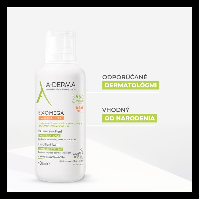 Emolienčný balzam proti svrbeniu