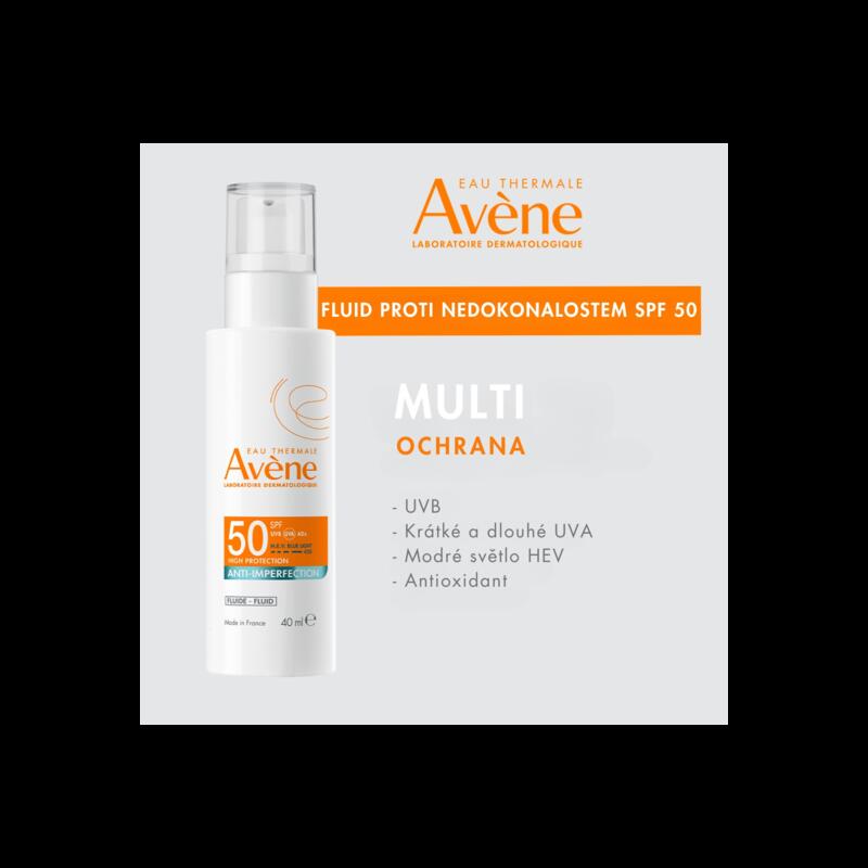 Fluid proti nedokonalostem pleti SPF50