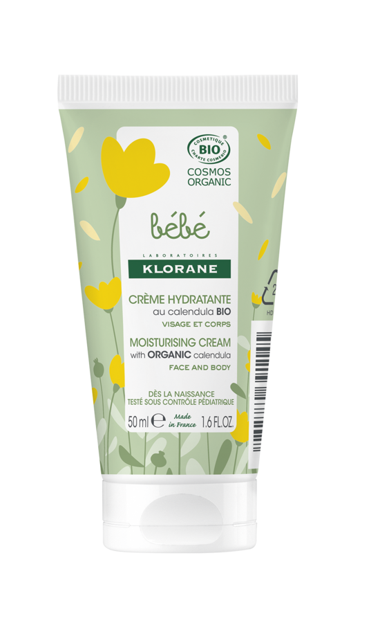  Bébé, Crème hydratante certifiée BIO