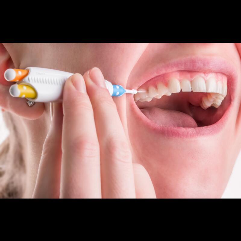 Inava TrioCompact noire (ISO 0/0/0) - brossette interdentaire