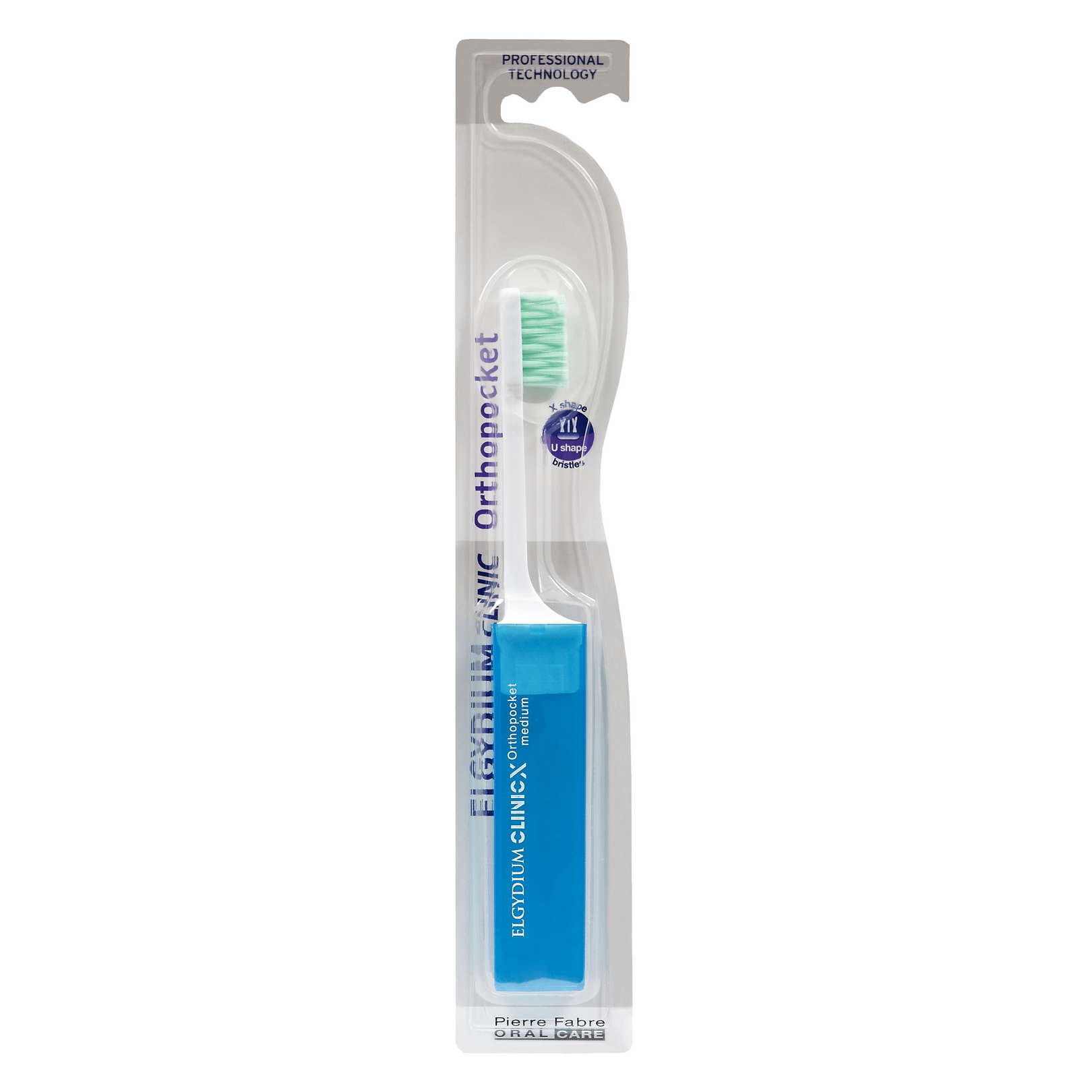 ELGYDIUM Clinic Orthopocket - brosse à dents orthodontie