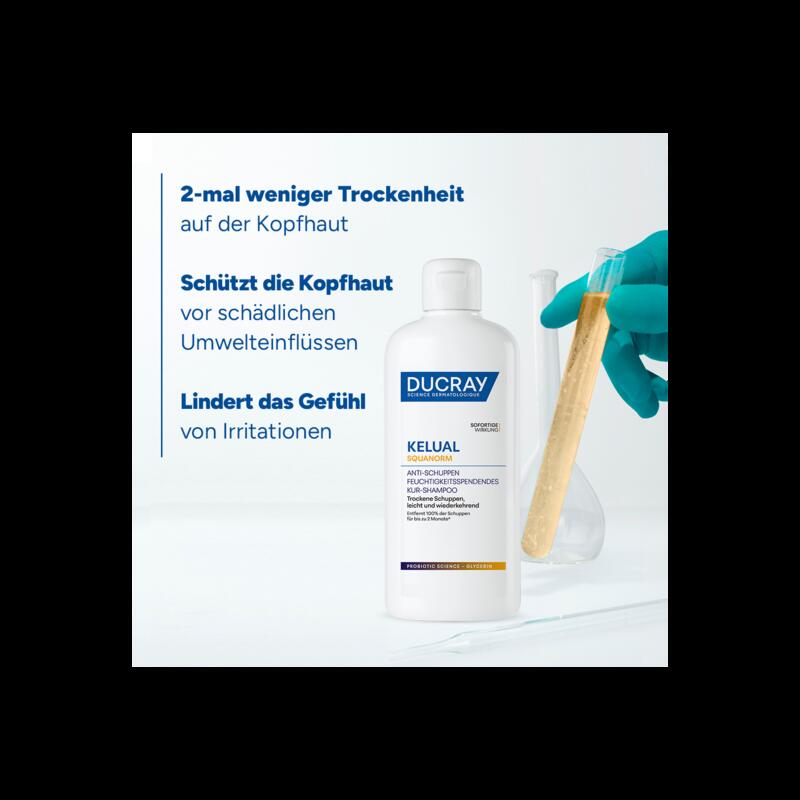 DUCRAY - KELUAL SQUANORM Kur-Shampoo Trockene Schuppen
