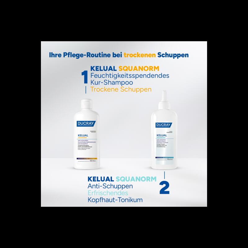 DUCRAY - KELUAL SQUANORM Kur-Shampoo Trockene Schuppen