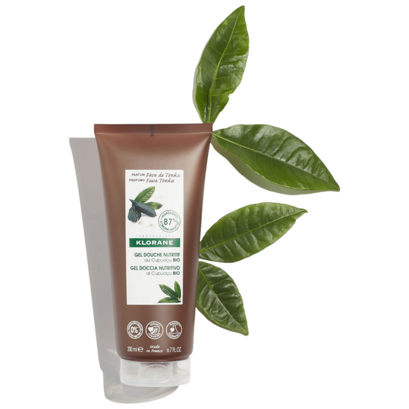 Gel douche au parfum Fève de Tonka