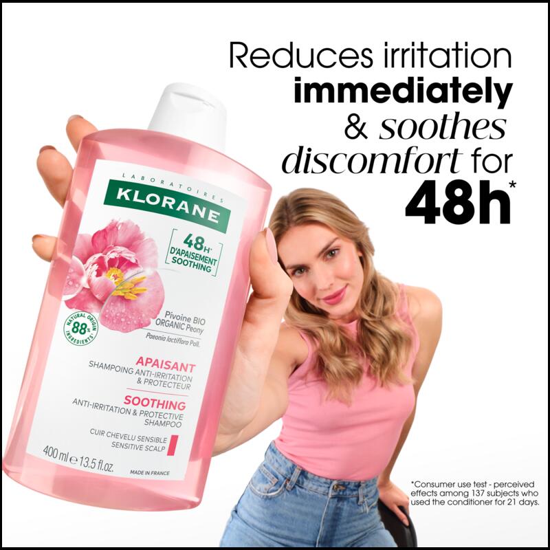 Soothing Shampoo with Organic Peony - Sensitive scalp