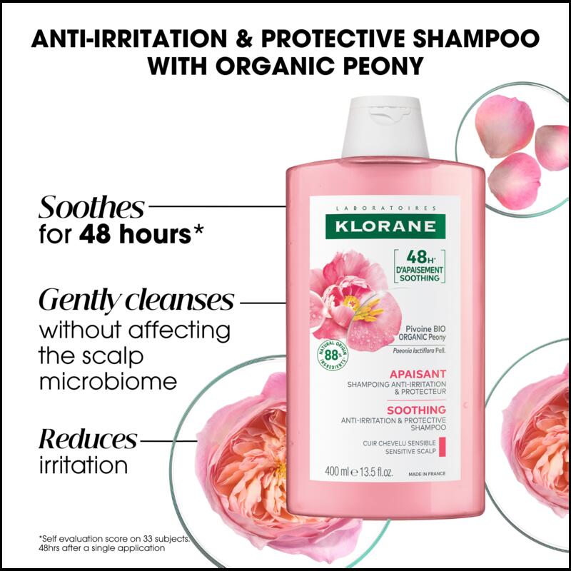 Soothing Shampoo with Organic Peony - Sensitive scalp