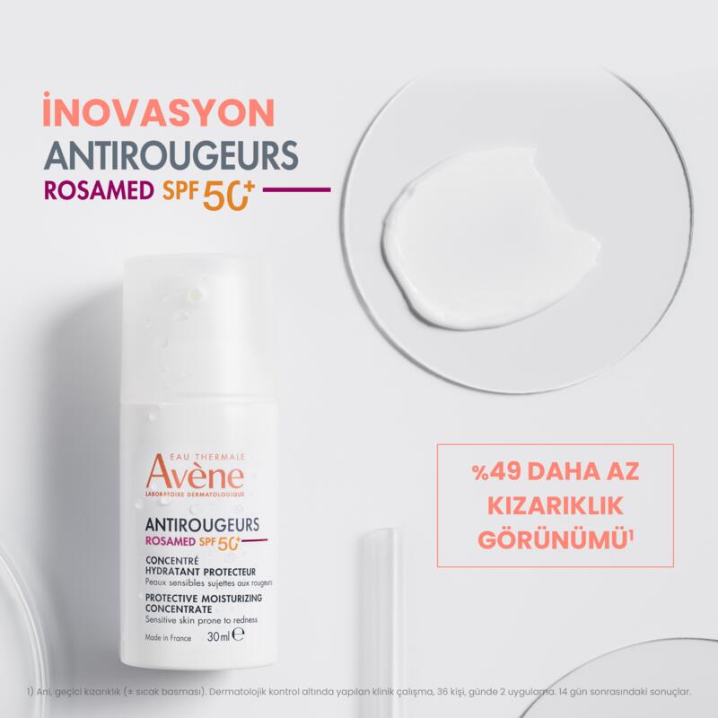 Antirougeurs Rosamed SPF 50+ Kızarıklık Karşıtı Güneş Korumalı Krem 30 ml