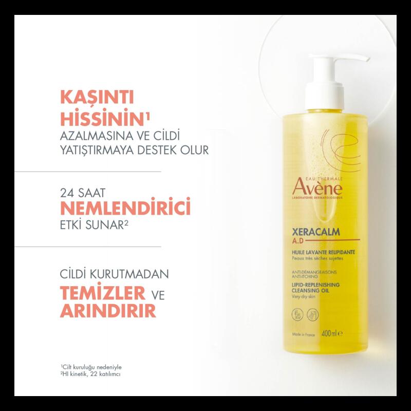 Atopiye eğilimli ciltler için temizleme yağı