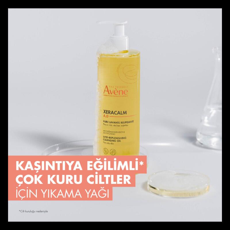 Atopiye eğilimli ciltler için temizleme yağı