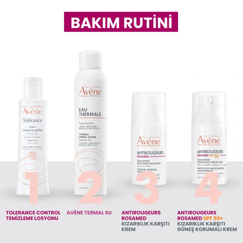 Antirougeurs Rosamed SPF 50+ Kızarıklık Karşıtı Güneş Korumalı Krem 30 ml