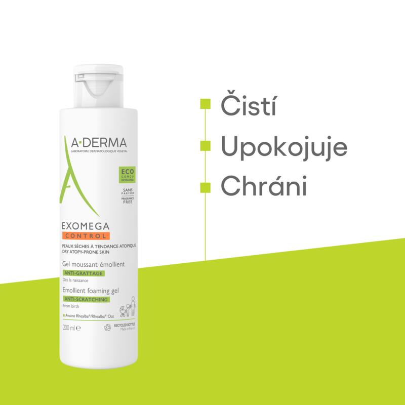 Zvláčňujúci penivý gél pre suchú a atopickú pokožku
