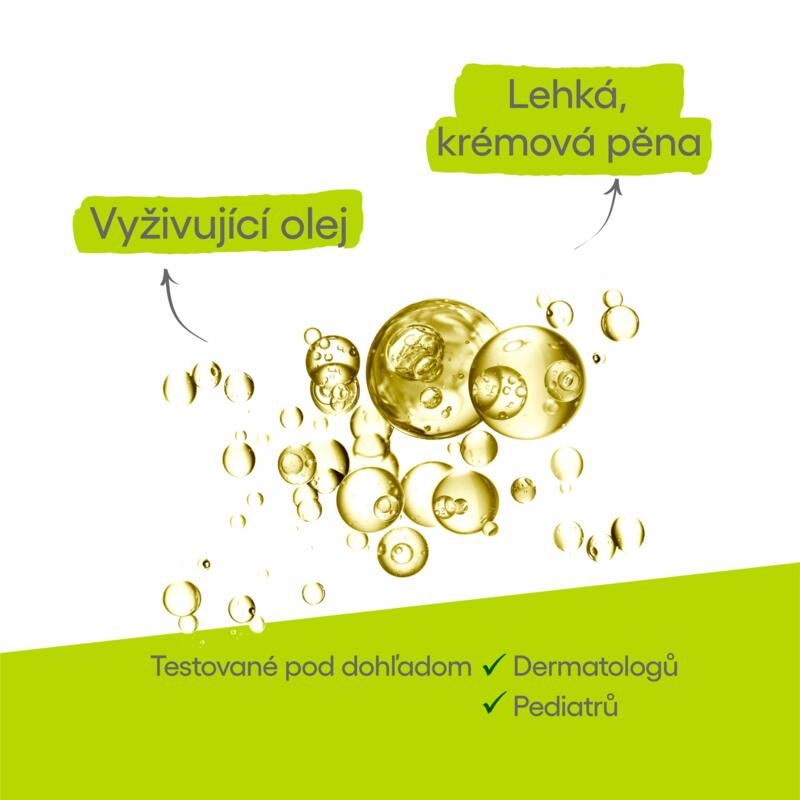 Zvláčňujúci umývací olej proti škrabaniu