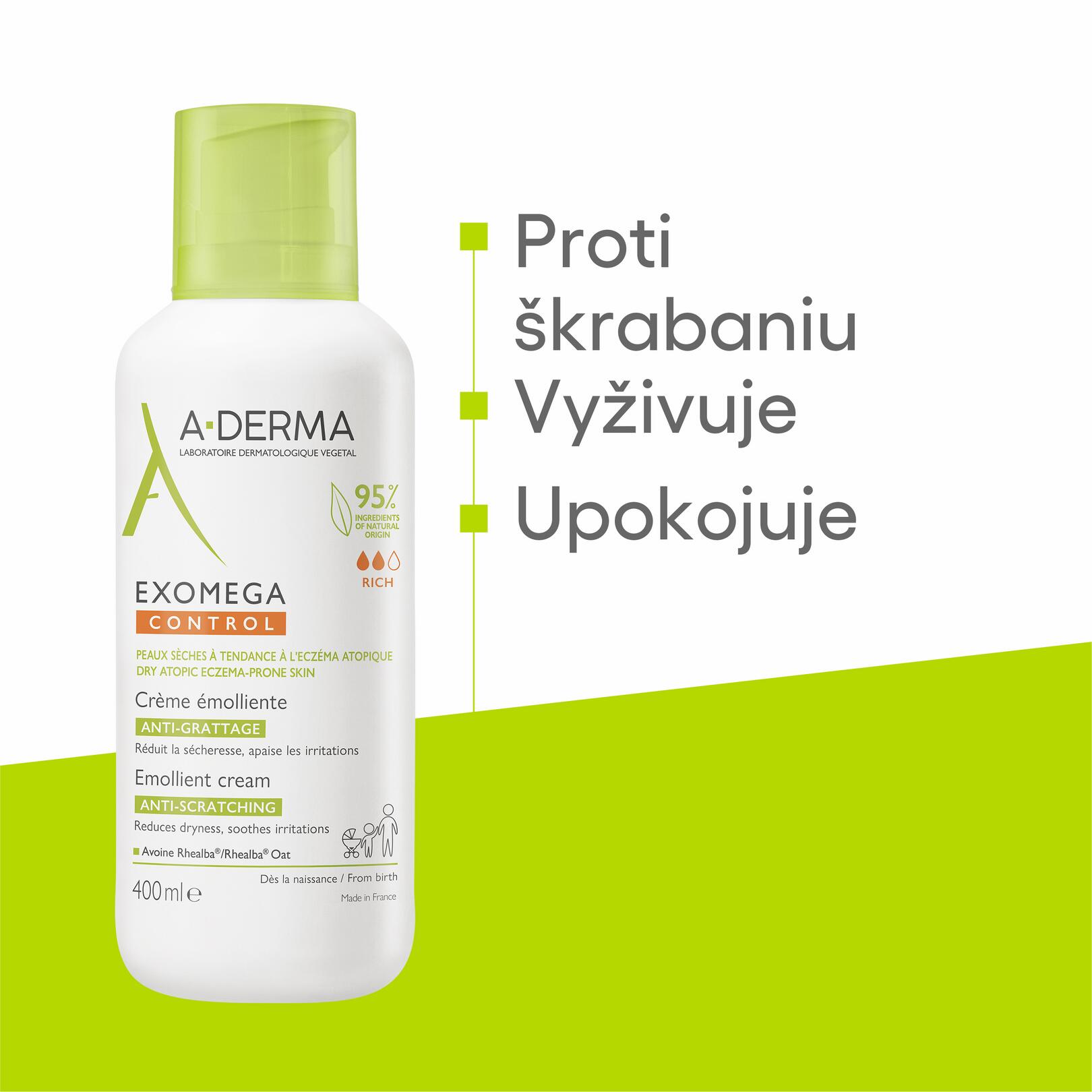 Emolienční krém proti škrábání