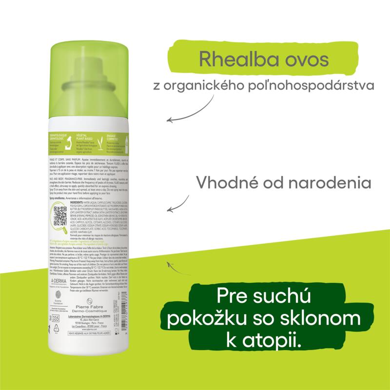 Emolienčný sprej na suchú a atopickú pokožku