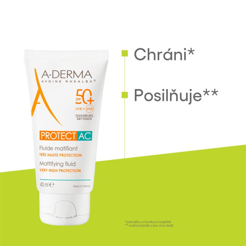 Zmatňujúci fluid SPF50+