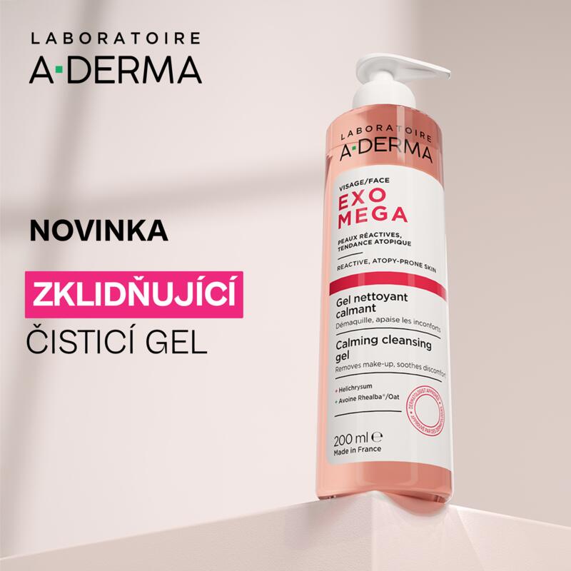 Zklidňující čisticí gel
