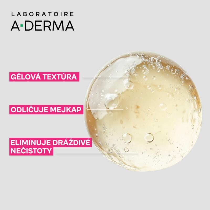 Upokojujúci čistiaci gél