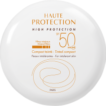 ROUTINE DE SOINS Haute protection Compact teinté Sable SPF 50