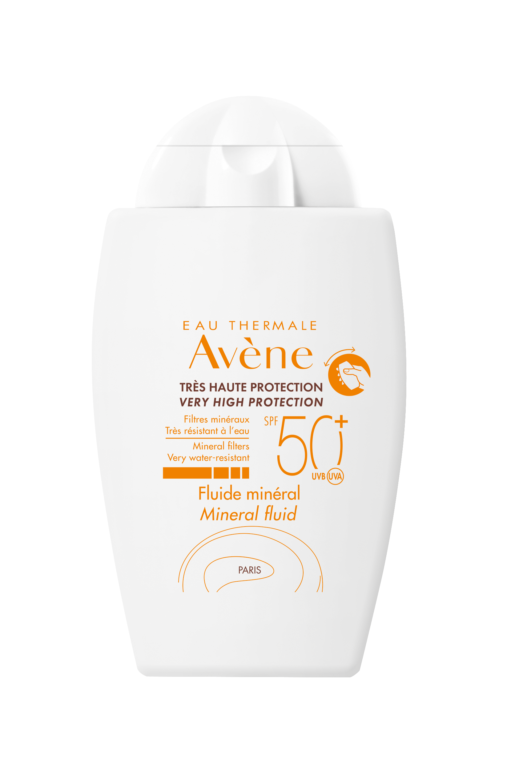 Very high sun protection - Mineral fluid SPF50+