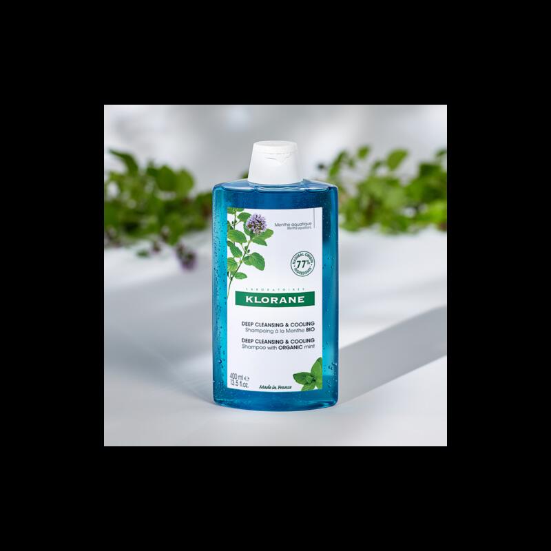 Szampon z ORGANICZNĄ miętą