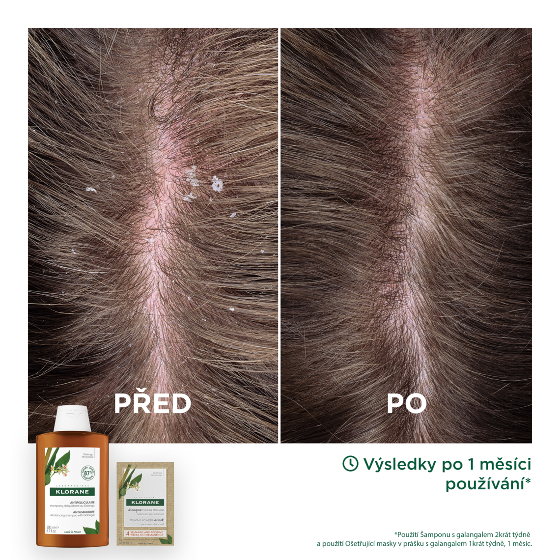 Výsledky Ošetřující maska v prášku s galangalem