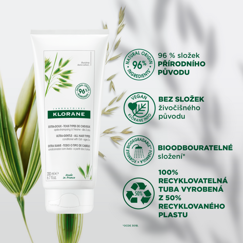 ULTRA-GENTLE kondicionér pre každodenné použitie s vysokou znášanlivosťou