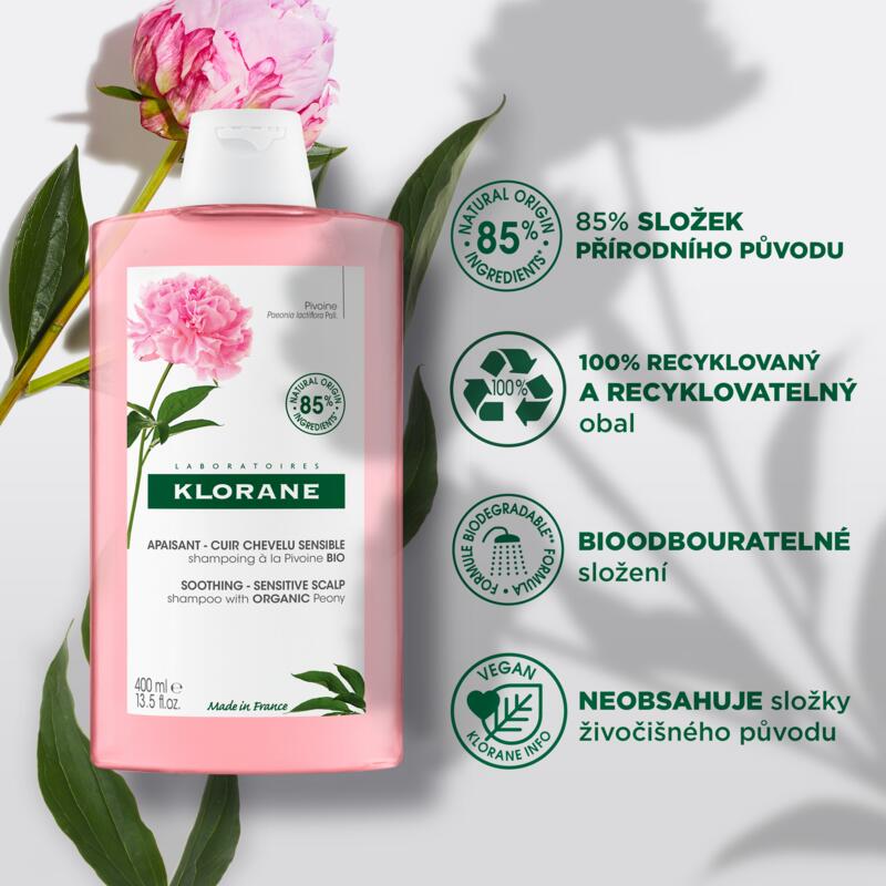 Šampón s BIO pivonkou