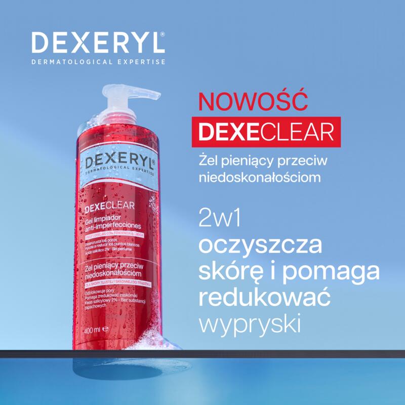 DEXECLEAR Żel pieniący przeciw niedoskonałościom