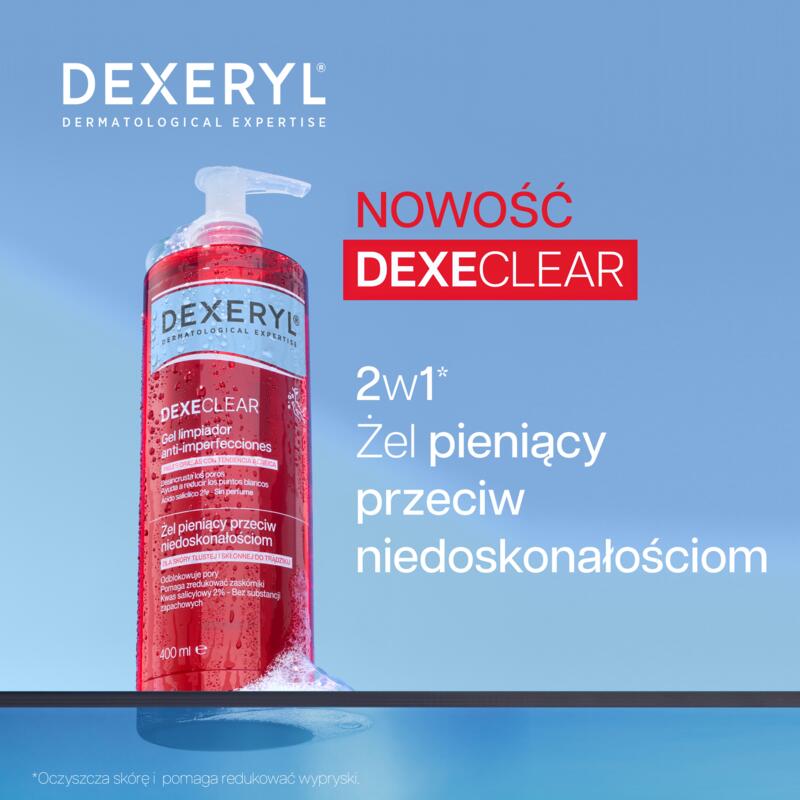 DEXECLEAR Żel pieniący przeciw niedoskonałościom