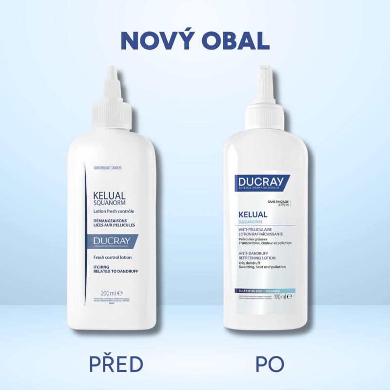Osvěžující roztok proti lupům