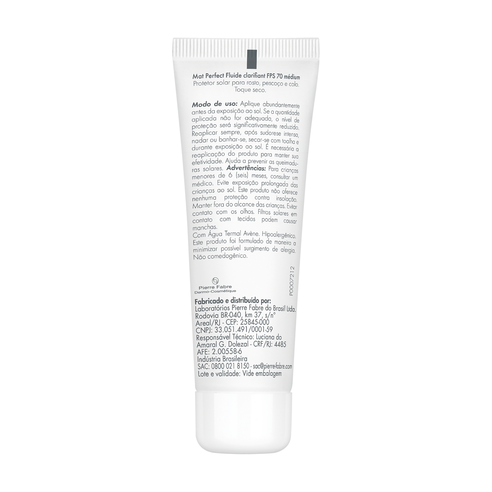 Mat Perfect Clareador FPS 70 cor média