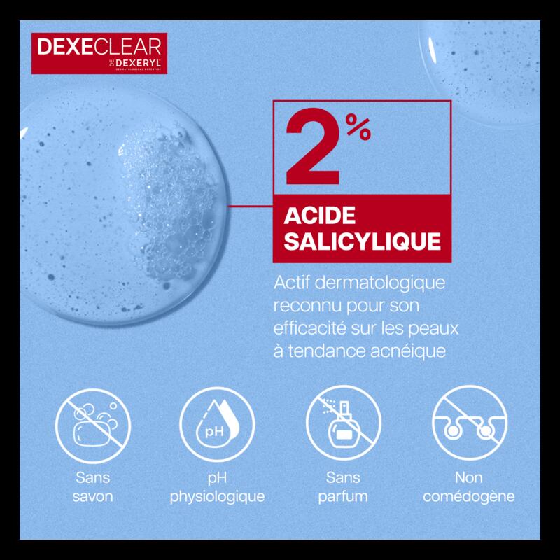 DEXECLEAR Gel Moussant Anti-imperfections