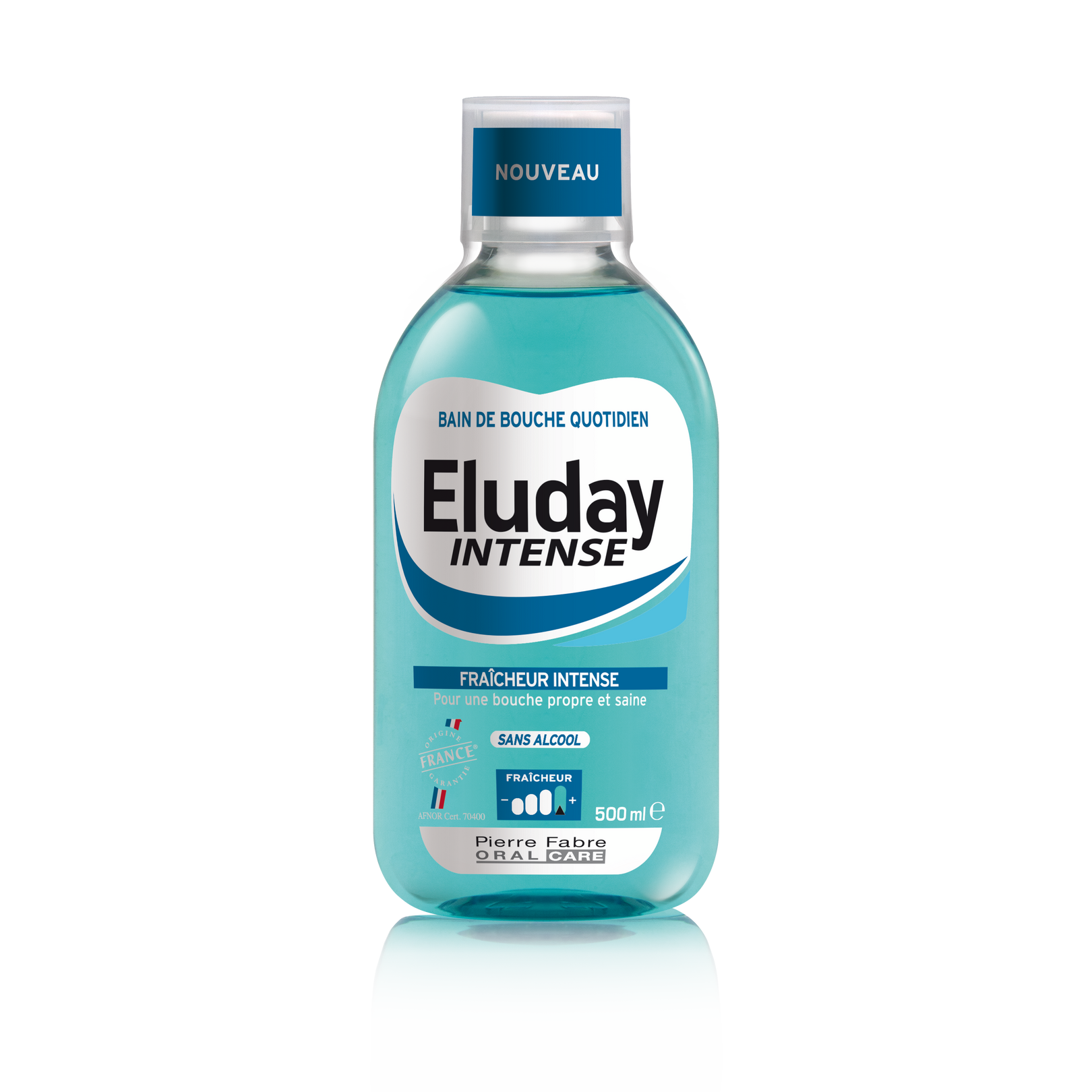 Eluday Intense - bain de bouche quotidien Fraîcheur Intense