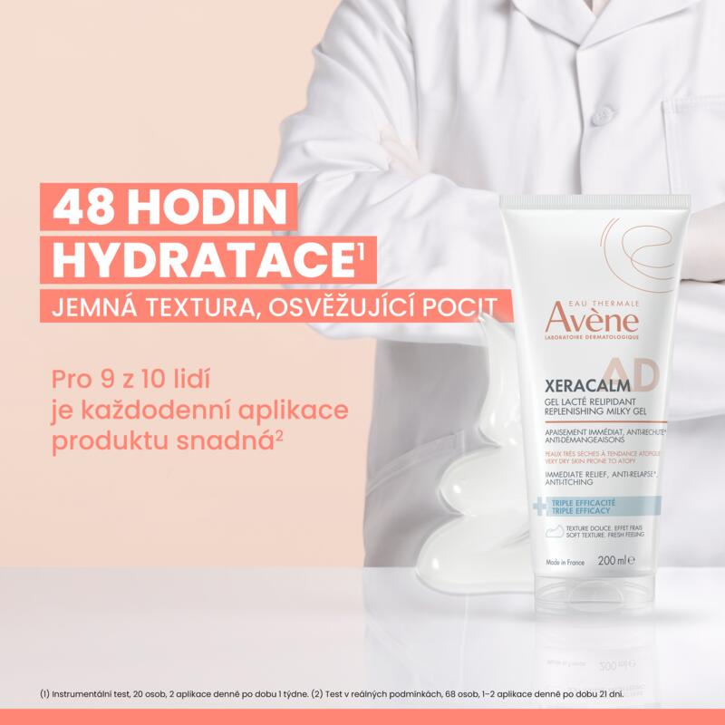 XERACALM A.D Relipidační mléčný gel