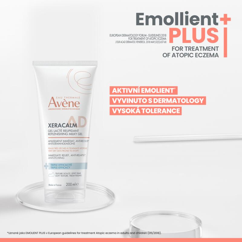 XERACALM A.D Relipidační mléčný gel