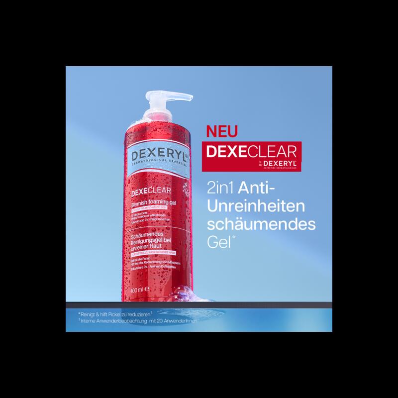 DEXECLEAR Anti-Unreinheiten schäumendes Gel