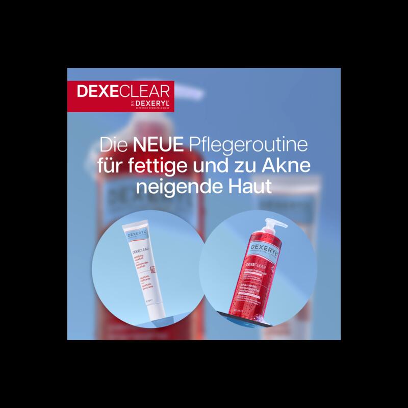 DEXECLEAR Schäumendes Reinigungsgel bei unreiner Haut