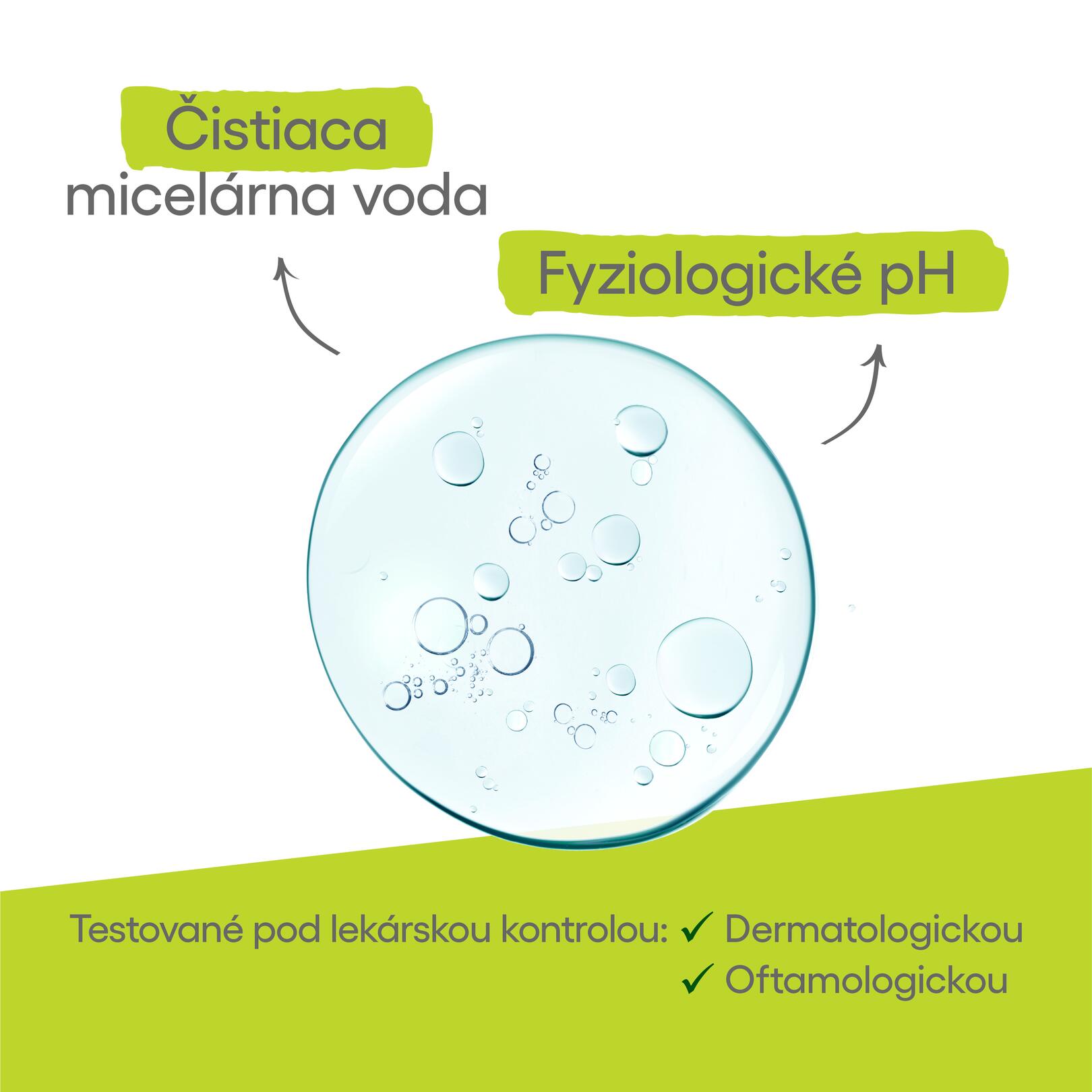 Čistiaca micelárna voda
