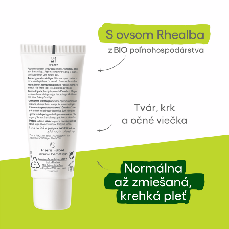 Dermatologický ĽAHKÝ krém - HYDRATAČNÝ