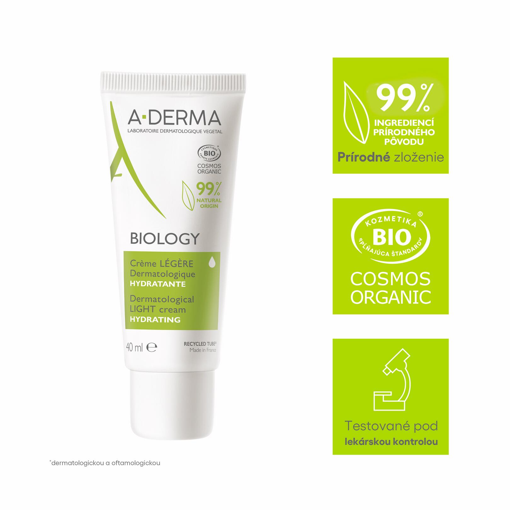 Dermatologický LEHKÝ krém - HYDRATAČNÍ