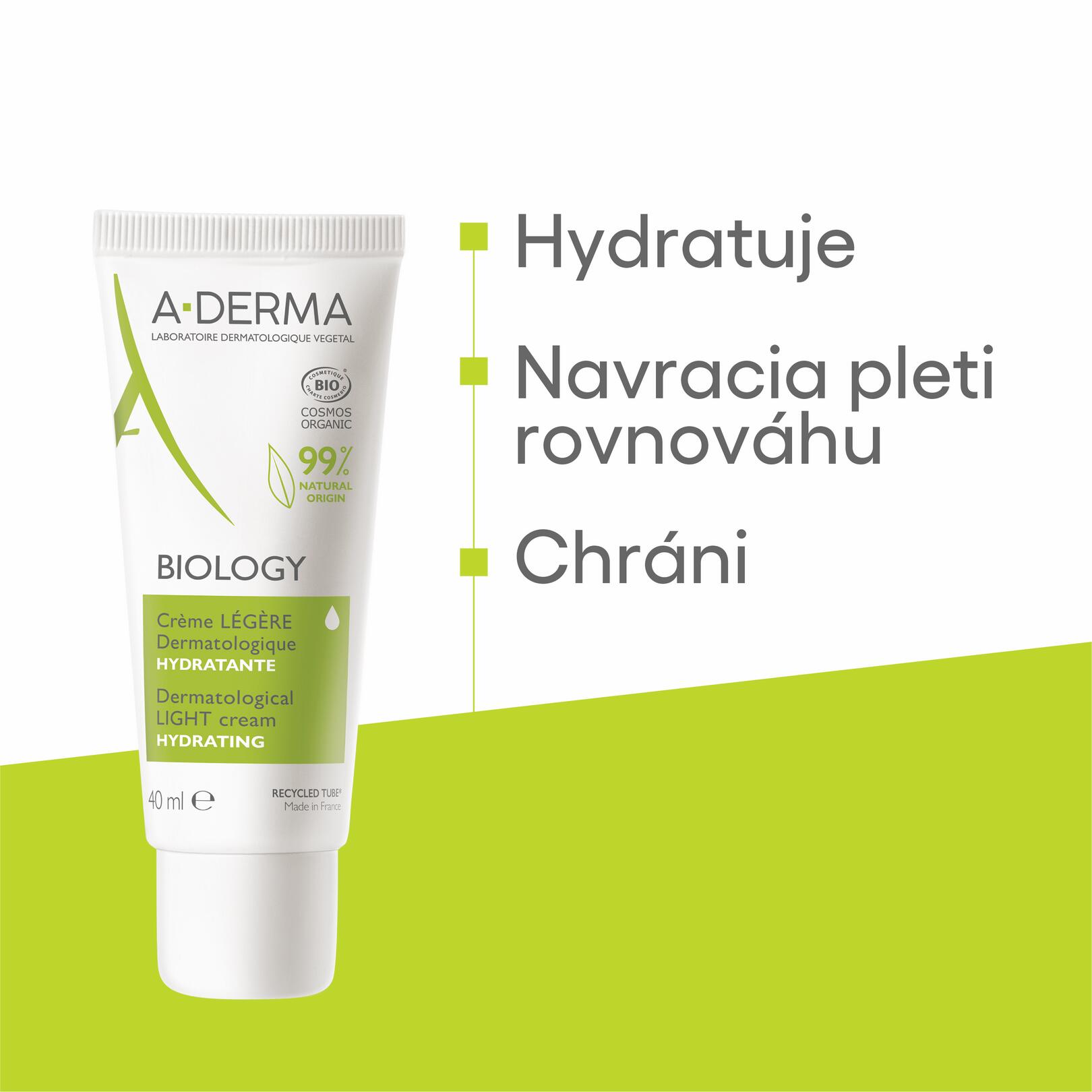 Dermatologický LEHKÝ krém - HYDRATAČNÍ