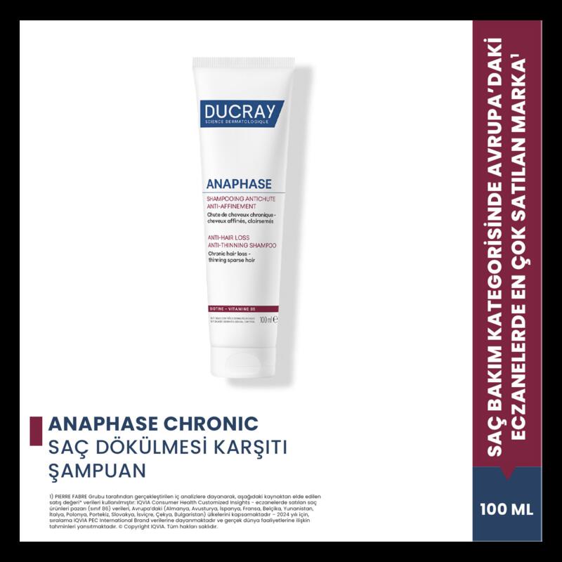 Ducray Anaphase Densifying Saç Dökülmesine Karşı Şampuan 