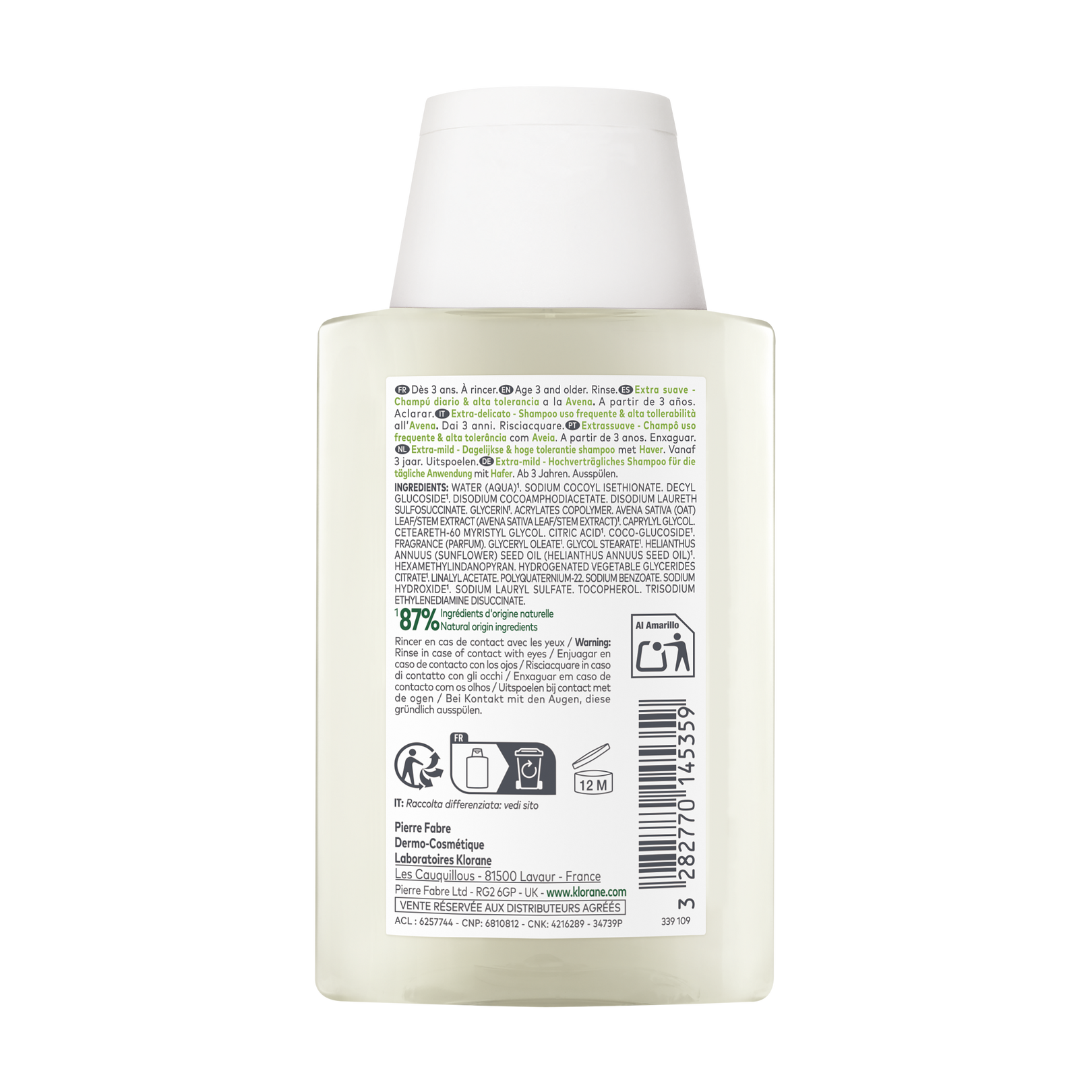 Shampoo met Haver