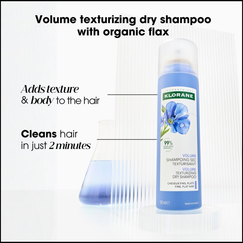 VOLUMISING DRY SHAMPOO WITH ORGANIC FLAX