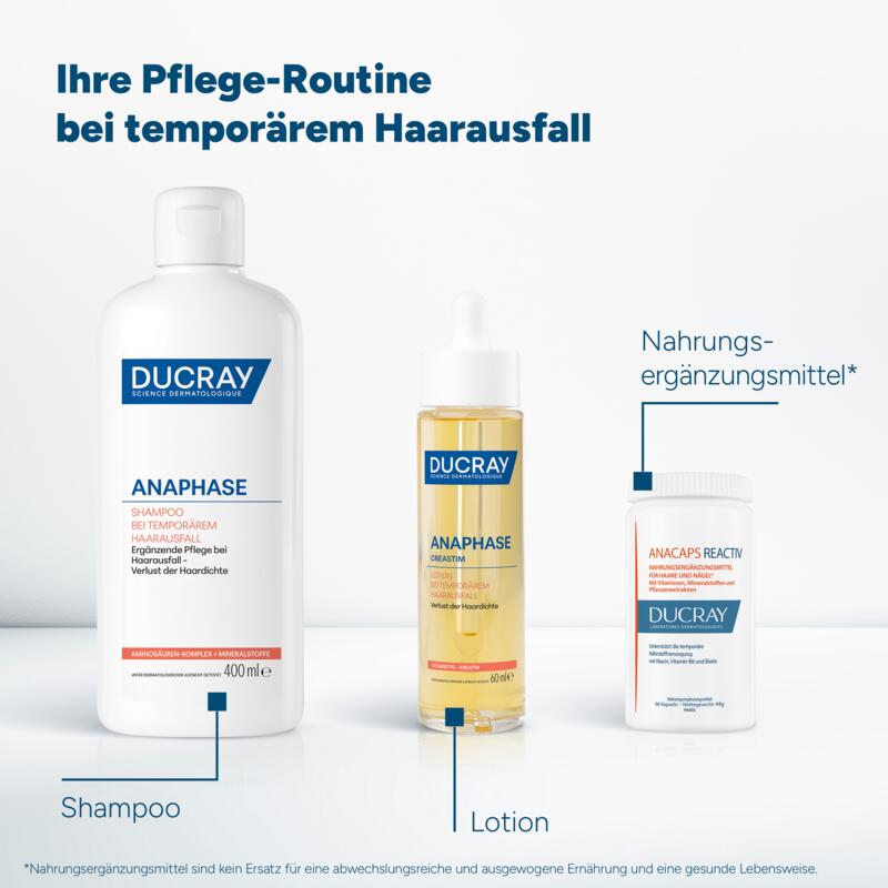 Lotion bei temporärem Haarausfall